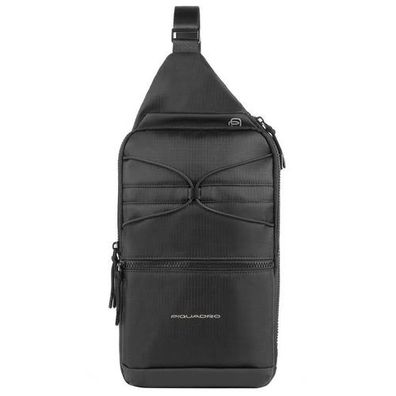Piquadro Otello Crossovertasche 42 cm - Black