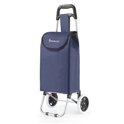 30L Einkauf Trolley Einkaufswagen Shopping Trolley Tasche Aluminium