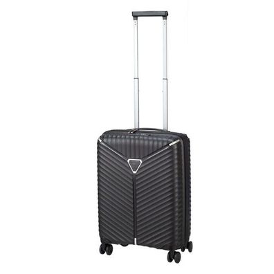 koffer-direkt. de Flight Lite II 4-Rollen Kabinentrolley 55 cm - Black