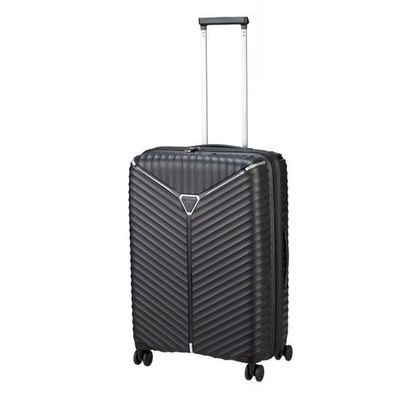 koffer-direkt. de Flight Lite II 4-Rollen Trolley 66 cm - Black