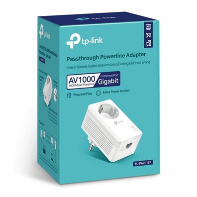 TP-Link DE TP-LINK TPLINK Power-LAN PowerLAN TL-PA7017P TLPA7017P (TL-PA7017P)