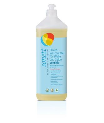 Sonett Olivenwaschmittel für Wolle & Seide sensitiv 1 l