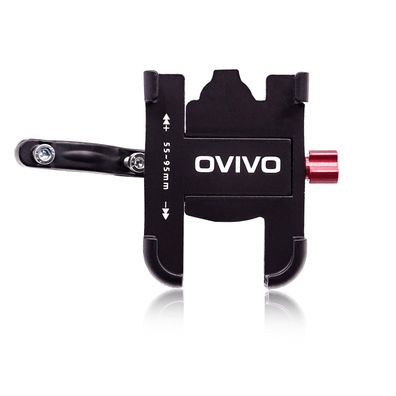 OVIVO Fahrradhandyhalter: 360°-Drehbar, Aluminiumlegierung, Stabil & Praktisch