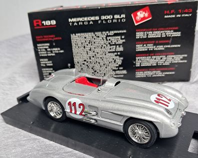 189 - Mercedes 300 SLR, Targa Florio, Fangio / Kling, Brumm