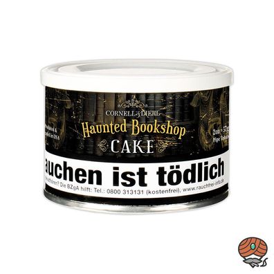 Cornell & Diehl Haunted Bookshop CAKE Pfeifentabak aus USA 57g Dose