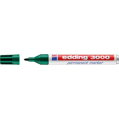 Edding Permanentmarker 3000 1,5-3 mm grün