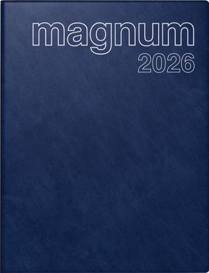 2026 Rido Buchkalender magnum 183×240 mm dunkelblau
