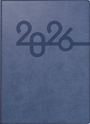 2026 Rido Taschenkalender Technik III A6 blau