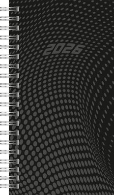 2026 Rido Taschenkalender Timing 2 A6 sw