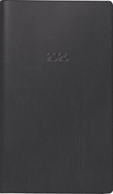 2026 Glocken Sichtkalender 2S/1Mo 9x15cm schwarz