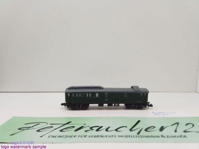 Arnold N DC 0330 Postwagen dkl-grün / PwPost 4ü / DB