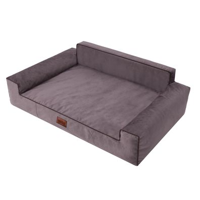 Hundebett "Glamour New Fancy" | Wasserfestes Hundesofa | 85x55cm | PillowPrim