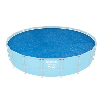 Flowclear™ PE-Solarabdeckplane Ø 527 cm, blau, rund