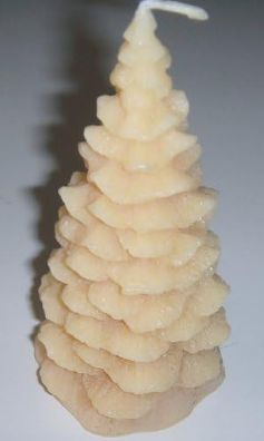 Bienenwachskerze "Tanne" 17cm