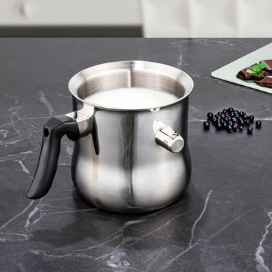 HI 1,2 Liter Milchtopf doppelwandiger Topf Simmertopf Wasserbad-Topf