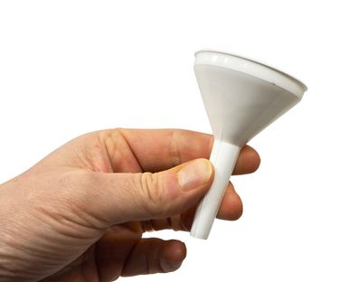 Teko" Trichter ø6 cm | weiß | Kunststoff