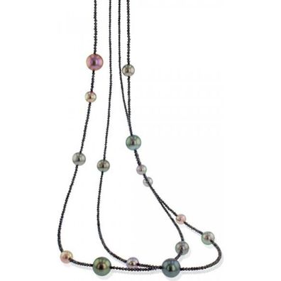 Luna-Pearls - 216.0733 - Collier - 750 Weißgold - Tahiti-Zuchtperle 7-11 mm