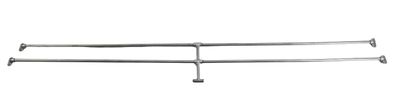 Original VW T3 Multivan Caravelle Bus Jail Bar Gepäck Schutz Gitter Heckklappe