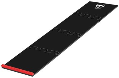 BULL'S Dart Mat, Puzzle Matte, Schaumstoff, inkl. Oche, 2,37 Meter / Inhalt 1 Stück