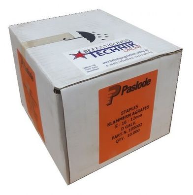 Prebena GX Klammern 12mm verzinkt Paslode S16 ZH-12 IM200/50 S200-S16 4200 S-16 10,0M