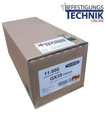 Prebena GX Klammern 35mm verzinkt Paslode S16 ZH-35 IM200/50 S200-S16 4200 S-16 11,5M