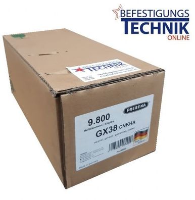 Prebena GX Klammern 38mm verzinkt Paslode S16 ZH-38 IM200/50 S200-S16 4200 S-16 9,8M