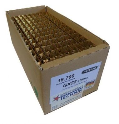 Prebena GX Klammern 22mm verzinkt Paslode S16 ZH-22 IM200/50 S200-S16 4200 S-16 KL-21