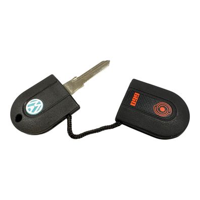 Original VW Schlüssel Rohling Anhänger G60 beleuchet Golf 2 Jetta 2 Passat MK2