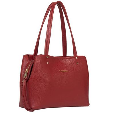 Lancaster Foulonne Double Handle Bag 30 cm - Carmin in Blush