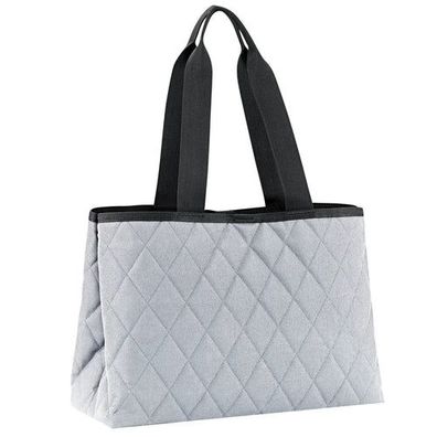 Reisenthel Rhombus Classic Shopper L 39 cm - Light Grey