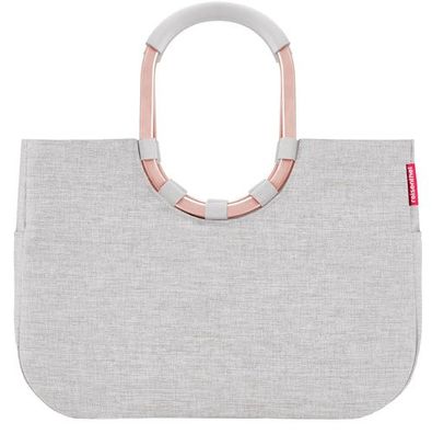 Reisenthel Shopping Loopshopper L Einkaufsshopper 46 cm - frame twist sky rose