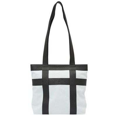 VOi-Design Sportivo Ria Umhängetasche 34 cm - Schwarz/Platin