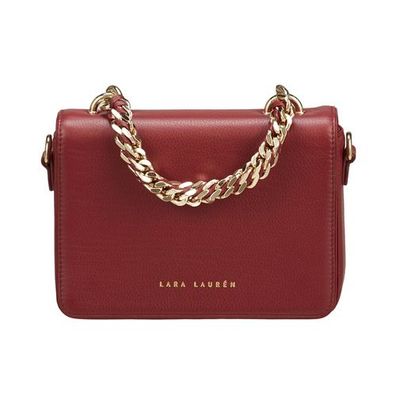 Lara Laurén Split Crossbody Tasche - Tawny Port