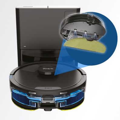 Shark Matrix Plus 2-in-1 Saug- und Wischroboter mit automatischem Entleerungssystem