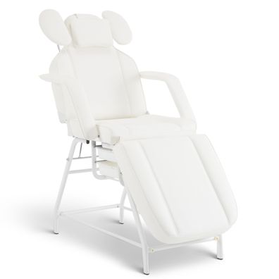 Barberpub kosmetikliege, Massageliege für Wimpern 0726 (Weiß/PU)