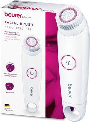 Beurer FC 45 Gesichtsbürste, 2 Stufen, wasserfest, porentiefe Reinigung