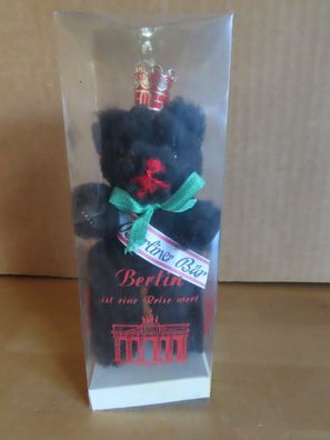 Figur schwarzer Bär Berliner Bär Reiseandenken ca.14 cm H