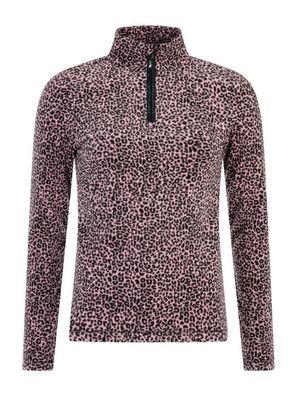 Protest Women Longsleeve Prtrefuzzy 1/4 Zip vintage pink