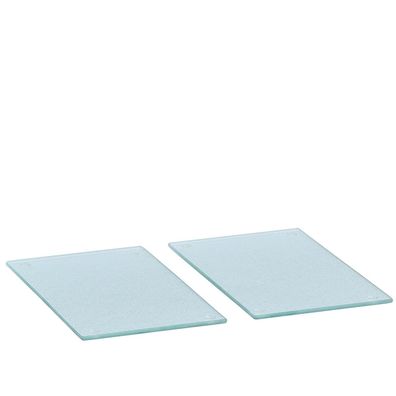 ZELLER Glasschneidebrettchen 2er Set (25 x 15 cm) 26204