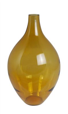 Kaheku Flaschenvase Bellano amber 24 Ø 45h 1150009363