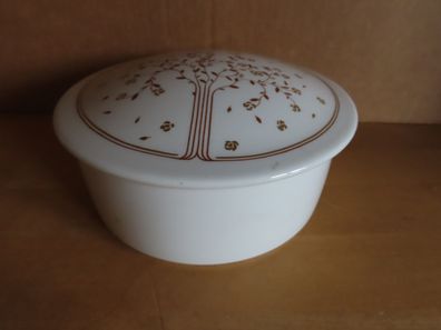 Deckelschale Dekodose Rowenta Villeroy & Boch Motiv Lebensbaum 1985