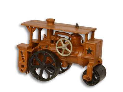 Ein gusseisernes Modell einer Walze Replikat Retro Design Dekoration