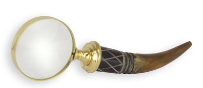 Lupe Vergrößerungsglas Replikat Retro Design Dekoration