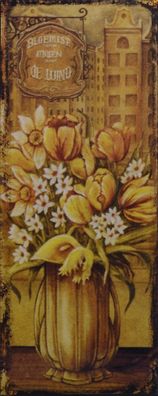 Blechschild: 50 x 20cm Replikat Retro Design Dekoration