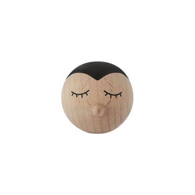 OYOY M1033 - Wandhaken Pinguin - Holzhaken Kinderzimmer - Garderobenhaken Kinder