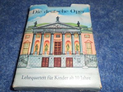 Lehrquartett für Kinder / Kartenspiel -Die deutsche Oper