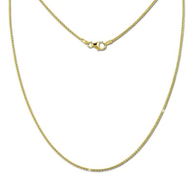 GoldDream Collier 333 Gelbgold 45cm Zopf Damen Halsschmuck gold GDK00645Y