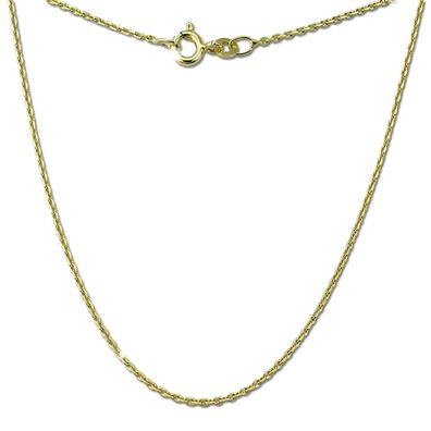 GoldDream Collier Halskette 333 Gelbgold - 8 Karat 36cm Damen Schmuck GDKB00136Y