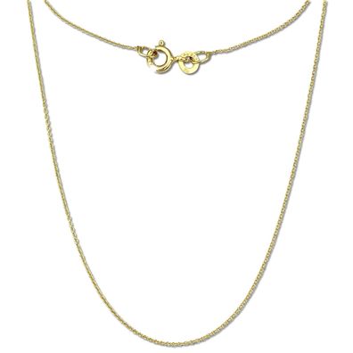 GoldDream Collier Halskette 333 Gelbgold - 8 Karat 36cm Damen Schmuck GDKB00536Y