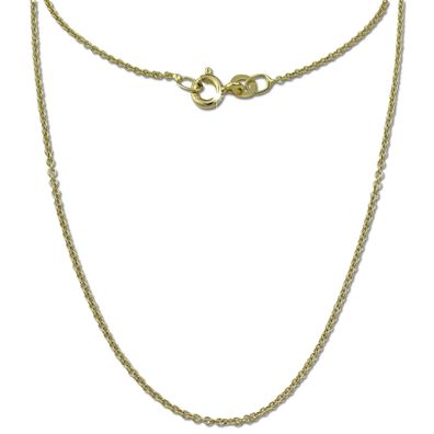GoldDream Collier Halskette 333 Gelbgold - 8 Karat 42cm Damen Schmuck GDKB00742K